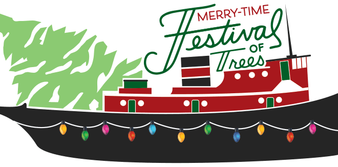 maritime museum festival of trees logo