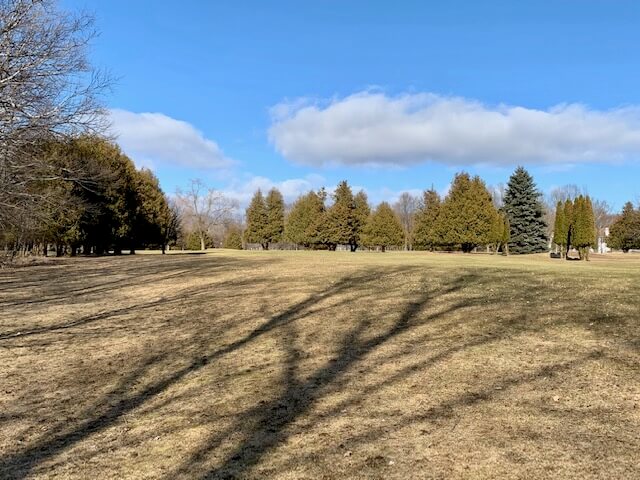 Sister Bay's Bay Ridge Golf Course is open year-round when no snow covers its grass.