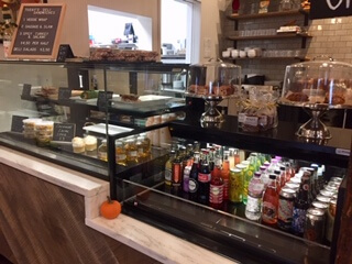 Heirloom Cafe and Provisions' deli case has plenty to discover.